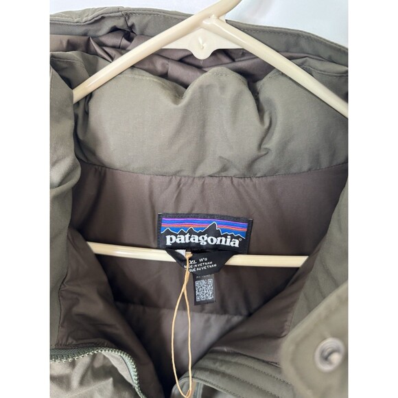 Patagonia Women's Downdrift Parka Basin Green XL NWT - Picture 6 of 8